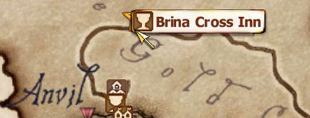 Map of Brina Cross