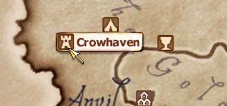 crowhaven map